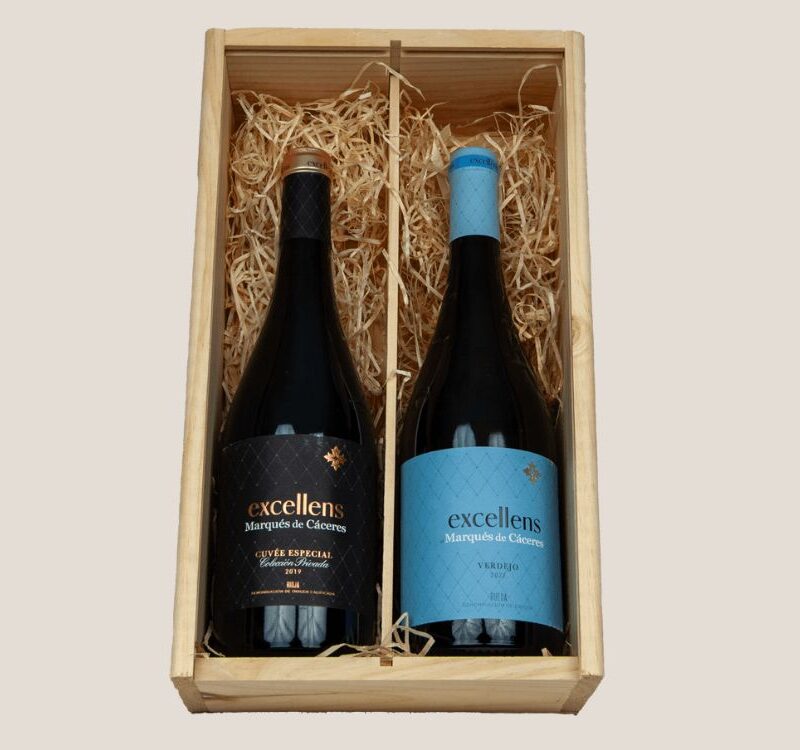 Wijngeschenk Marqués de Cáceres Excellens