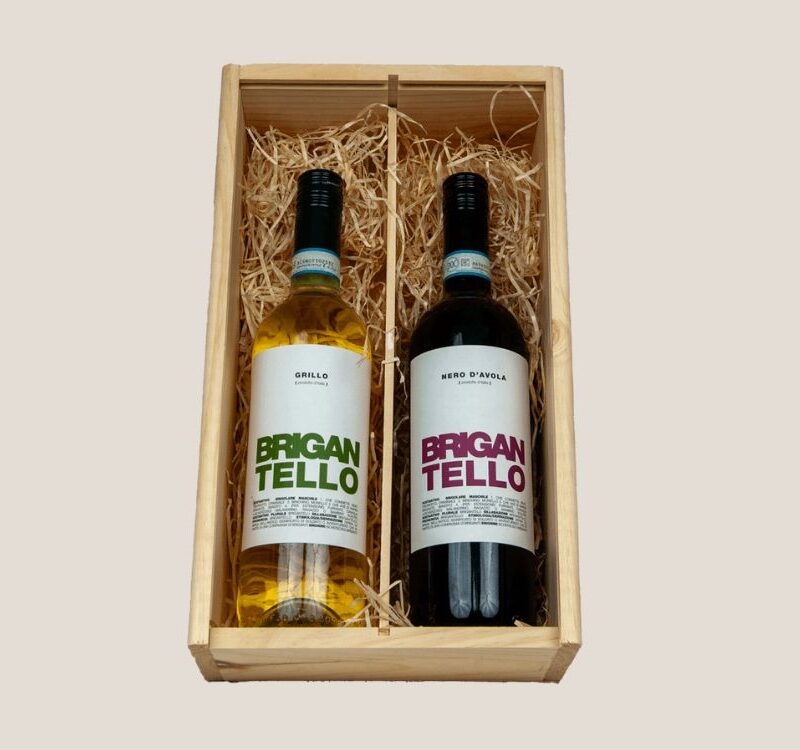 Wijngeschenk Brigantello Sicilia