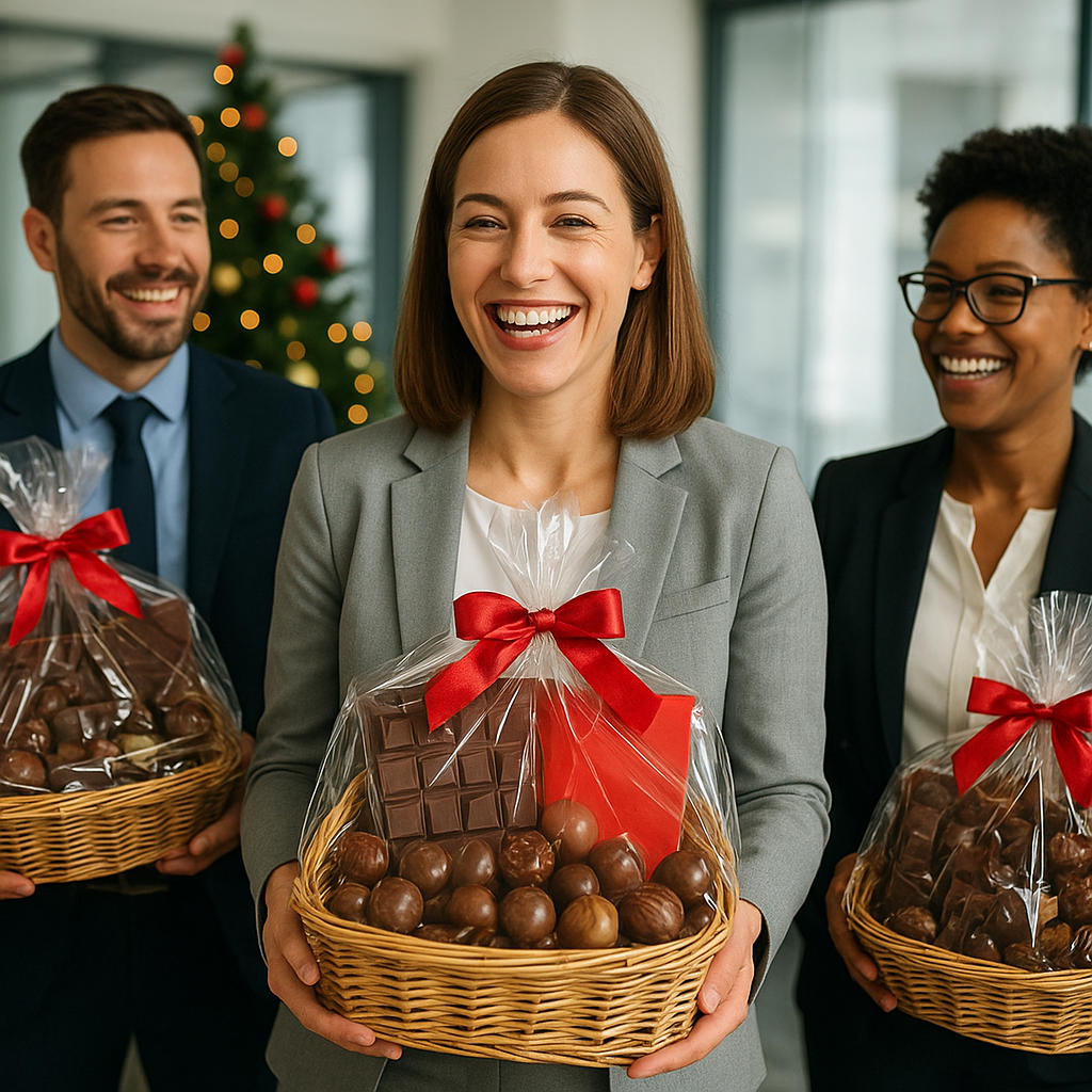 Ontdek de magie van een kerstpakket met chocolade